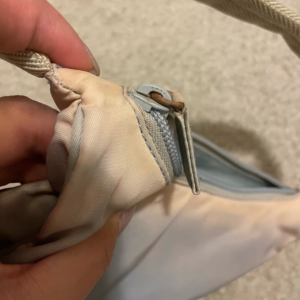 Prada Women's Blush and Silver Shoulder Bag - Picture 3 of 4